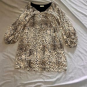 Leopard swing dress